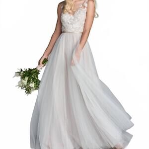 NEW WATTERS wedding dress in ivory/latte